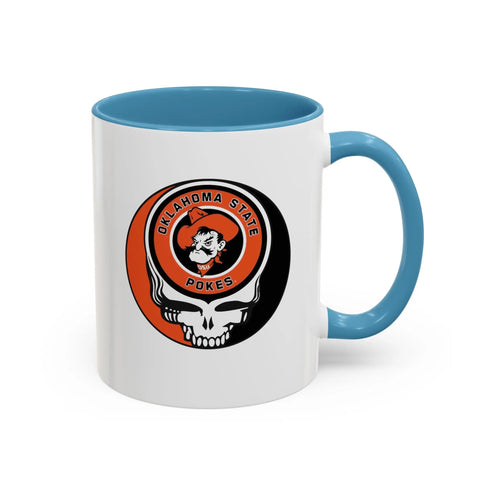 Oklahoma State University Grateful Dead Stealie Coffee Mug (11oz or 15oz) - StealieShop