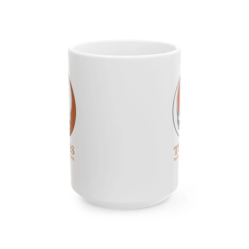 Grateful Dead - Texas Stealie Ceramic Coffee Mug - StealieShop