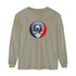 Custom Dog Garment-Dyed Long Sleeve T-Shirt (99)