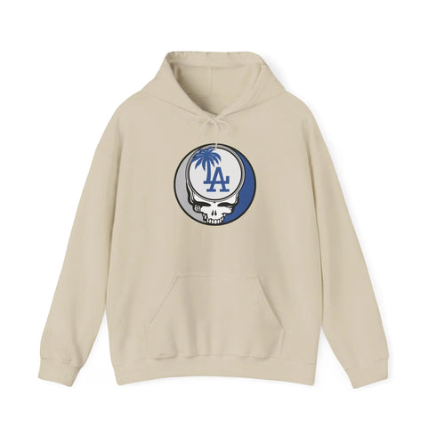 Grateful Dead - Los Angeles Dodgers Grateful Dead Unisex Heavy Blend Hoodie - StealieShop
