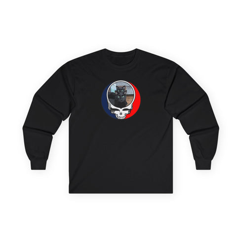 Custom Cat Stealie Grateful Dead Long Sleeve Tee (60)
