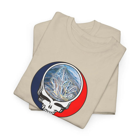 Pico Mountain Trail Map Stealie Grateful Dead T-Shirt