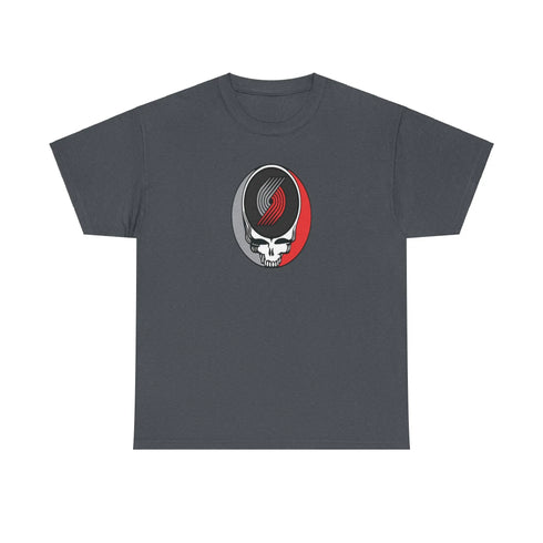 Portland Trailblazers Grateful Dead T-Shirt - NBA - StealieShop