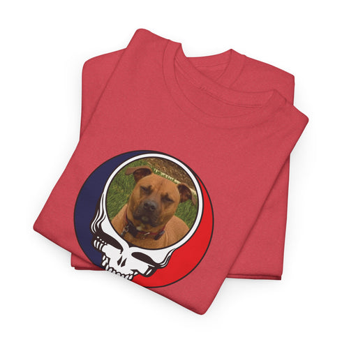 Custom Dog Stealie Unisex Grateful Dead T-Shirt (133)
