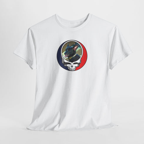 Custom Dog Stealie Unisex Grateful Dead T-Shirt (82)