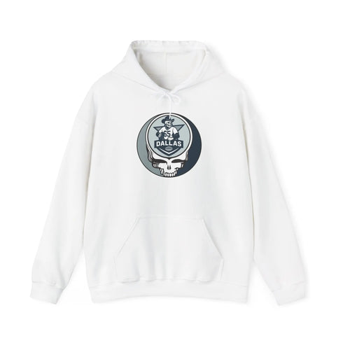 Grateful Dead - Dallas Cowboys Stealie Grateful Dead Hooded Sweatshirt - NFL - StealieShop