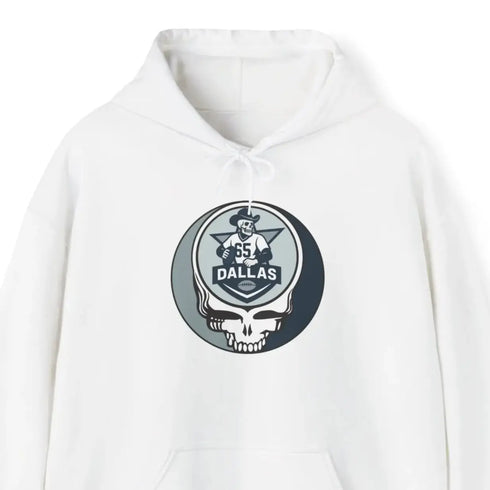 Grateful Dead - Dallas Cowboys Stealie Grateful Dead Hooded Sweatshirt - NFL - StealieShop