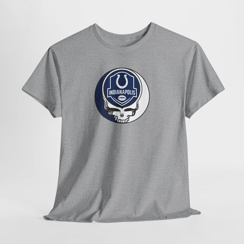 Indianapolis Football Stealie T-Shirt - Gridiron Collection TEST123