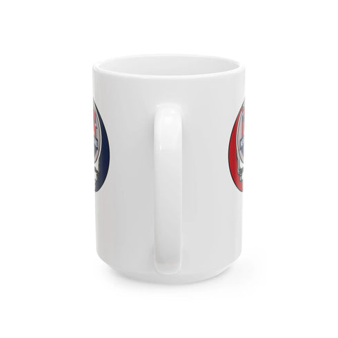 Grateful Dead - New England Patriots Stealie Ceramic Coffee Mug - NFL - StealieShop