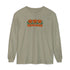 Pumpkin Bears Garment-Dyed Long Sleeve T-Shirt