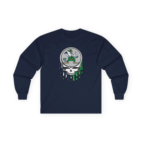 Notre Dame Grateful Dead Long Sleeve Tee StealieShop