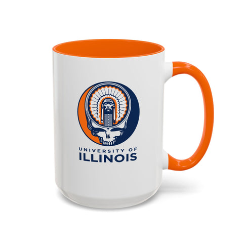 Grateful Dead - Chief Illiniwek Grateful Dead Stealie Coffee Mug - StealieShop