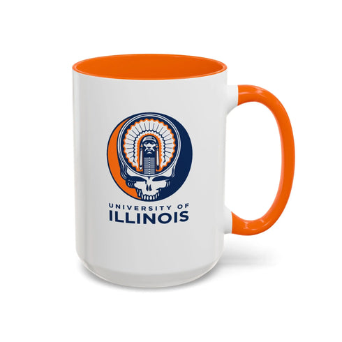 Grateful Dead - Chief Illiniwek Grateful Dead Stealie Coffee Mug - StealieShop