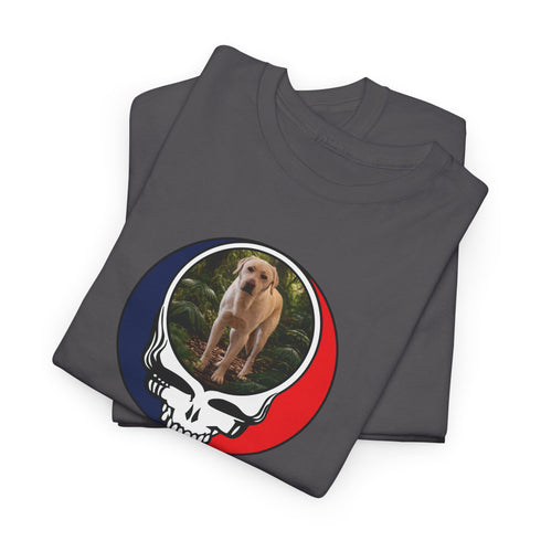 Custom Dog Stealie Grateful Dead T-Shirt