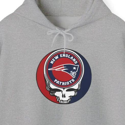 New England Patriots Original Grateful Dead Hooded Sweatshirt - NFL