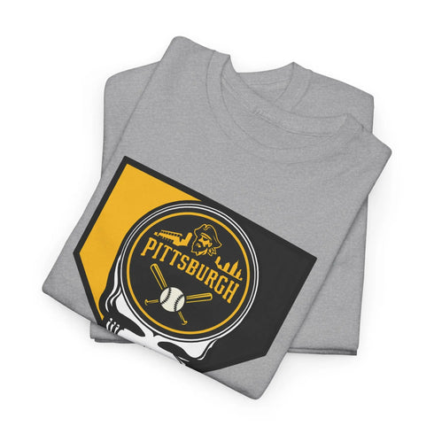 Grateful Dead - Home Run Collection: Pittsburgh Edition Grateful Dead Steal Your Face T-Shirt - MLB - StealieShop