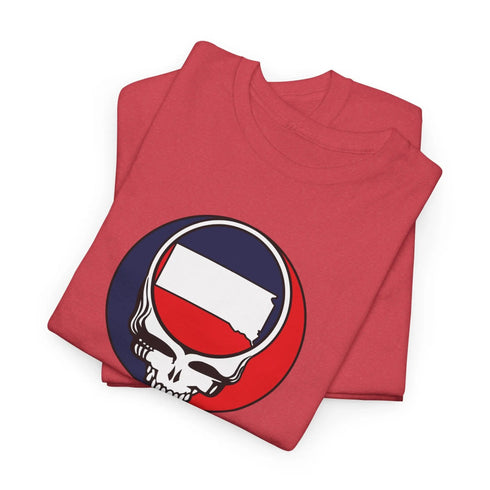 South Dakota Map Stealie Grateful Dead T-Shirt
