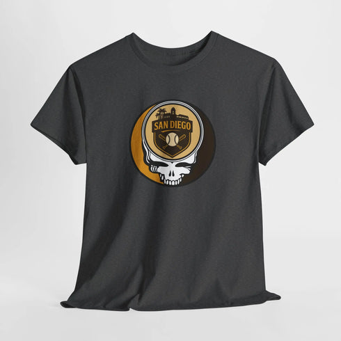 Grateful Dead - San Diego Padres Stealie grateful Dead T-Shirt - MLB - StealieShop