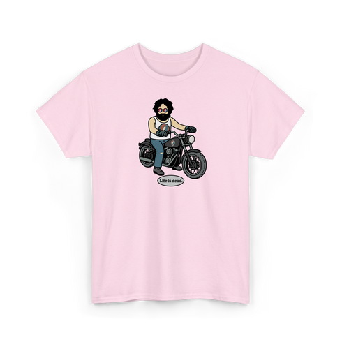 Jerry and His Hog - Life is dead.® Tee