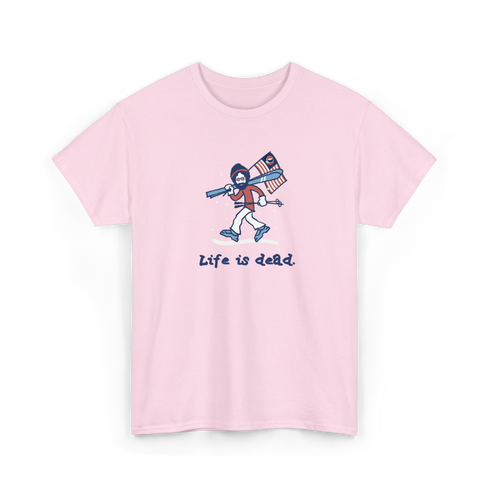 Skier Jerry - Life is dead.® Tee