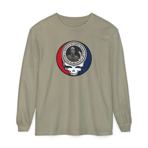 Grateful Dead - Andy Frasco Garment-Dyed Long Sleeve T-Shirt - StealieShop
