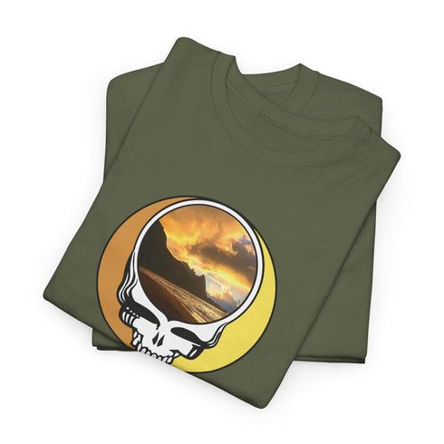 Custom Stealie Unisex Grateful Dead T-Shirt (65-2)
