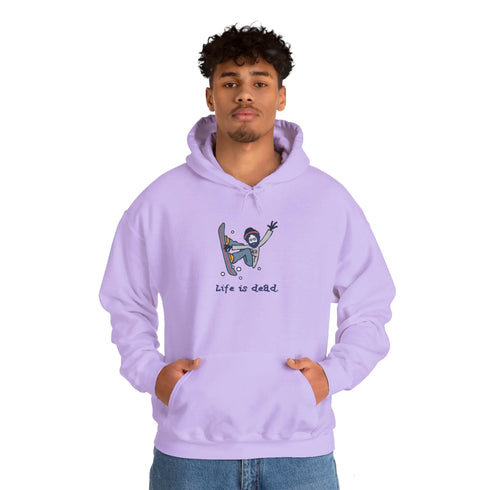 Snowboarding Jerry Grateful Dead Unisex Hoodie - StealieShop
