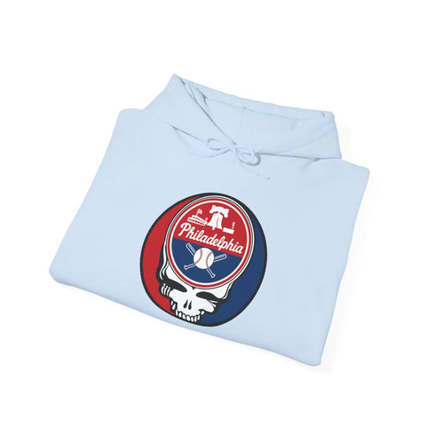 Grateful Dead - Philadephia Baseball Grateful Dead Unisex Heavy Blend Hoodie - MLB - StealieShop