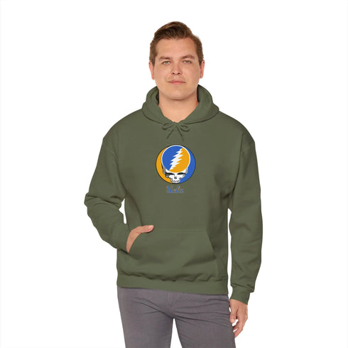 UCLA Grateful Dead Hoodie - Hooded Sweatshirt - Bruins - StealieShop
