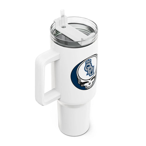 Grateful Dead - Old Dominion University Stealie "Fat Man" Tumbler, Double Insulated 40oz Travel Mug - StealieShop