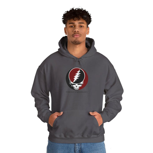 Indiana University Grateful Dead Unisex Heavy Blend Hoodie StealieShop