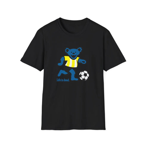 Grateful Dead - Futbol Bear - Life is dead. Grateful Dead TShirt - StealieShop