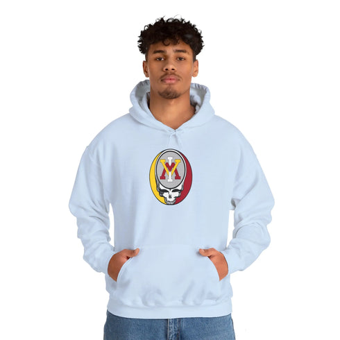 Virginia Military Institute Grateful Dead Steal Your Face Unisex Hoodie - StealieShop