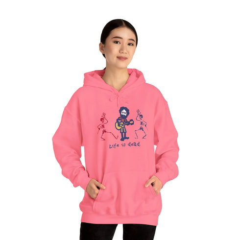 Life is dead. Jerry and His Friends Grateful Dead Unisex Hoodie StealieShop