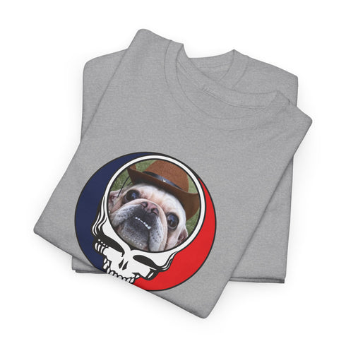 Custom Dog Stealie Unisex Grateful Dead T-Shirt (110)