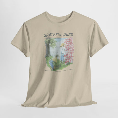 Spring 1995 Tour - Unisex Grateful Dead T-Shirt - Icons From The Road Collection