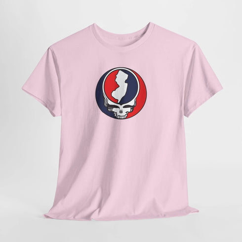 New Jersey Map Stealie Grateful Dead T-Shirt