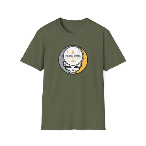 Grateful Dead - Premium Brands Stealie Grateful Dead T-Shirt - StealieShop