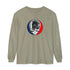 Custom Dog Garment-Dyed Long Sleeve T-Shirt (120)