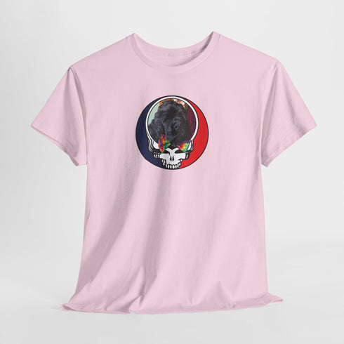 Custom Dog Stealie Unisex Grateful Dead T-Shirt (150)