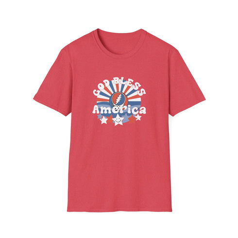 Grateful Dead - 4th of July Stealie T-Shirt - StealieShop