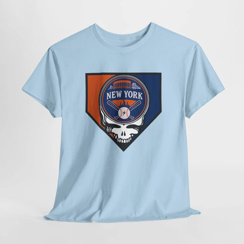 Grateful Dead - Home Run Collection: New York Edition Classic Stealie T-Shirt - MLB - StealieShop