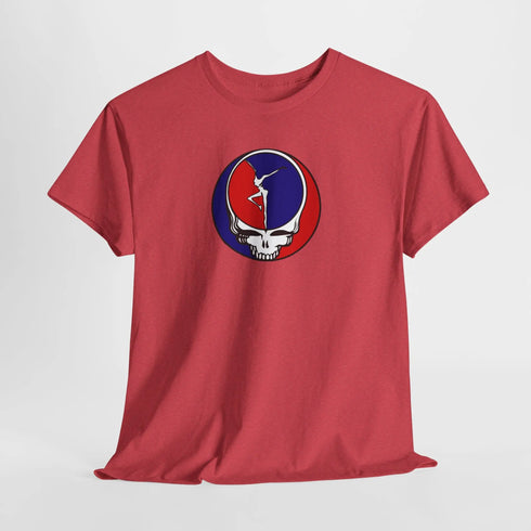 Grateful Dead - Fire Dancer Stealie Unisex Tshirt - StealieShop