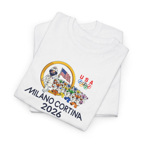 Jerry and The Bears 2026 Olympics Opening Ceremonies Grateful Dead T-Shirt