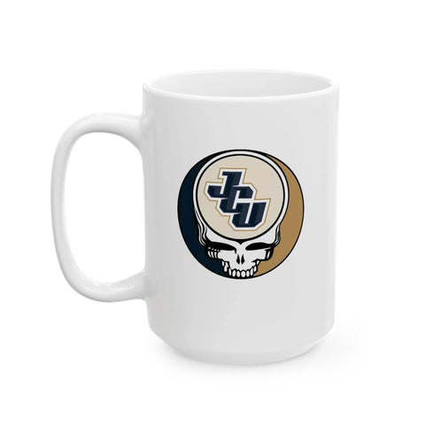 Grateful Dead - John Carroll University Stealie Ceramic Mug 15 ounce - StealieShop