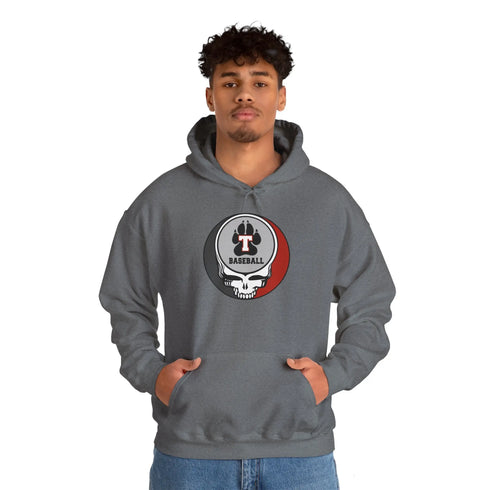 Thomas College Baseball Grateful Dead Unisex Heavy Blend Hoodie StealieShop