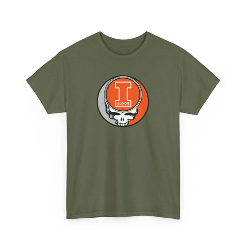 Grateful Dead - University of Illinois Grateful Dead T-Shirt - StealieShop