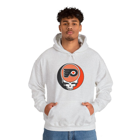 Philadelphia Flyers Grateful Dead Unisex Heavy Blend Hoodie StealieShop