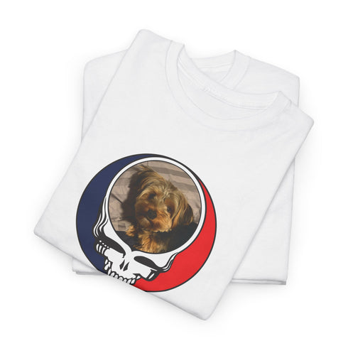 Custom Dog Stealie Unisex Grateful Dead T-Shirt (151)
