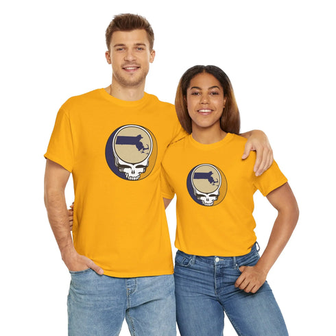 Massachusetts Grateful Dead Steal Your Face T-Shirt StealieShop